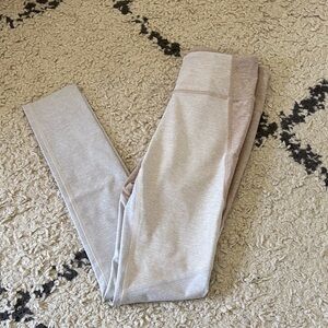 Outdoor Voices Women's Gray and Tan Leggings